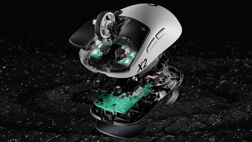 The Logitech G Pro X2 Superstrike Mouse