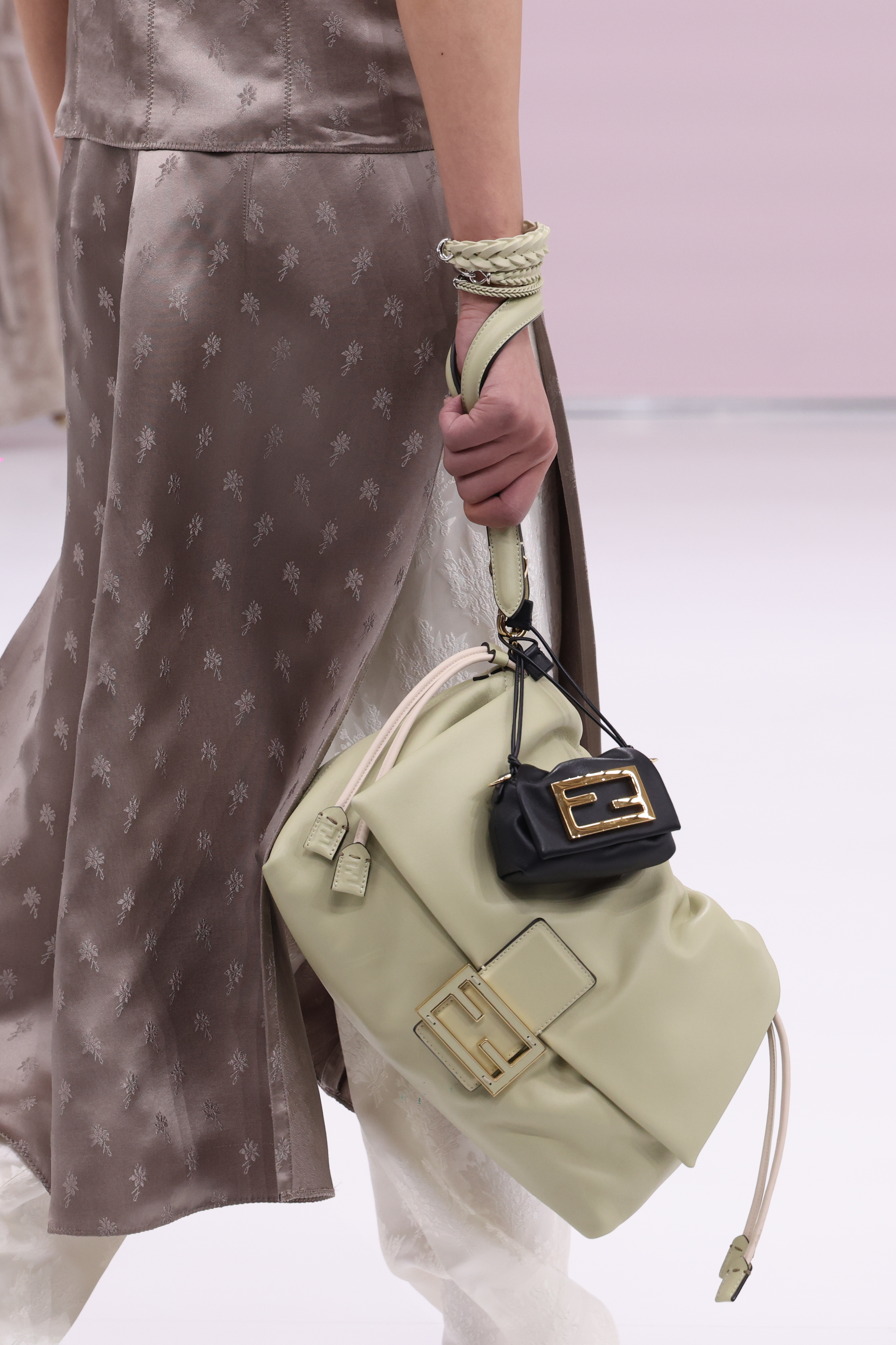 Fendi double handbag trend