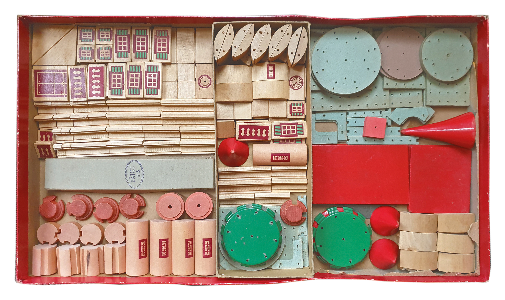 B&amp;acirc;tiss construction kit no. 3, B&amp;acirc;tiss, France, 1930s&amp;ndash;1940s&amp;copy; Claus Krieger Collection