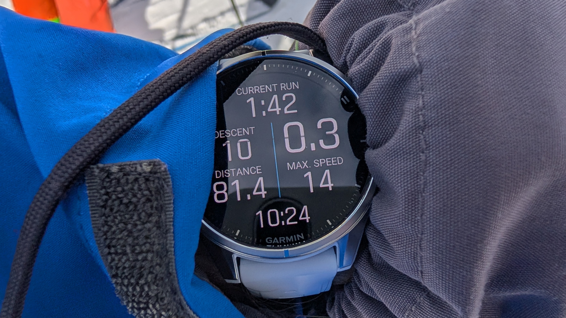 Garmin Fenix 8 skiing