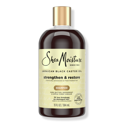 Strengthen and Restore 100% Pure Jamaican Black Castor Oil Shampoo - 13.0 Oz