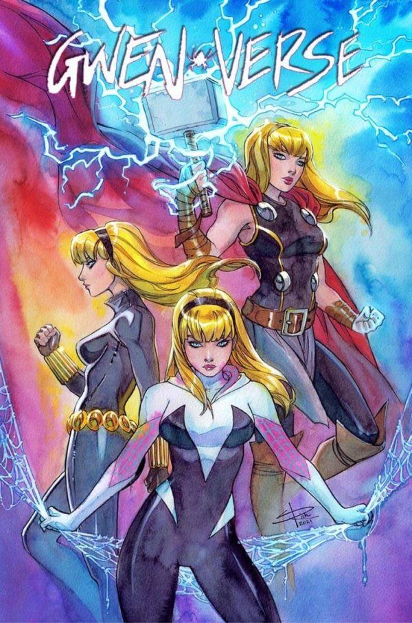 Spider-Gwen: Gwen-Verse #1 variant cover