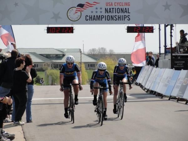 Women's TTT Finish