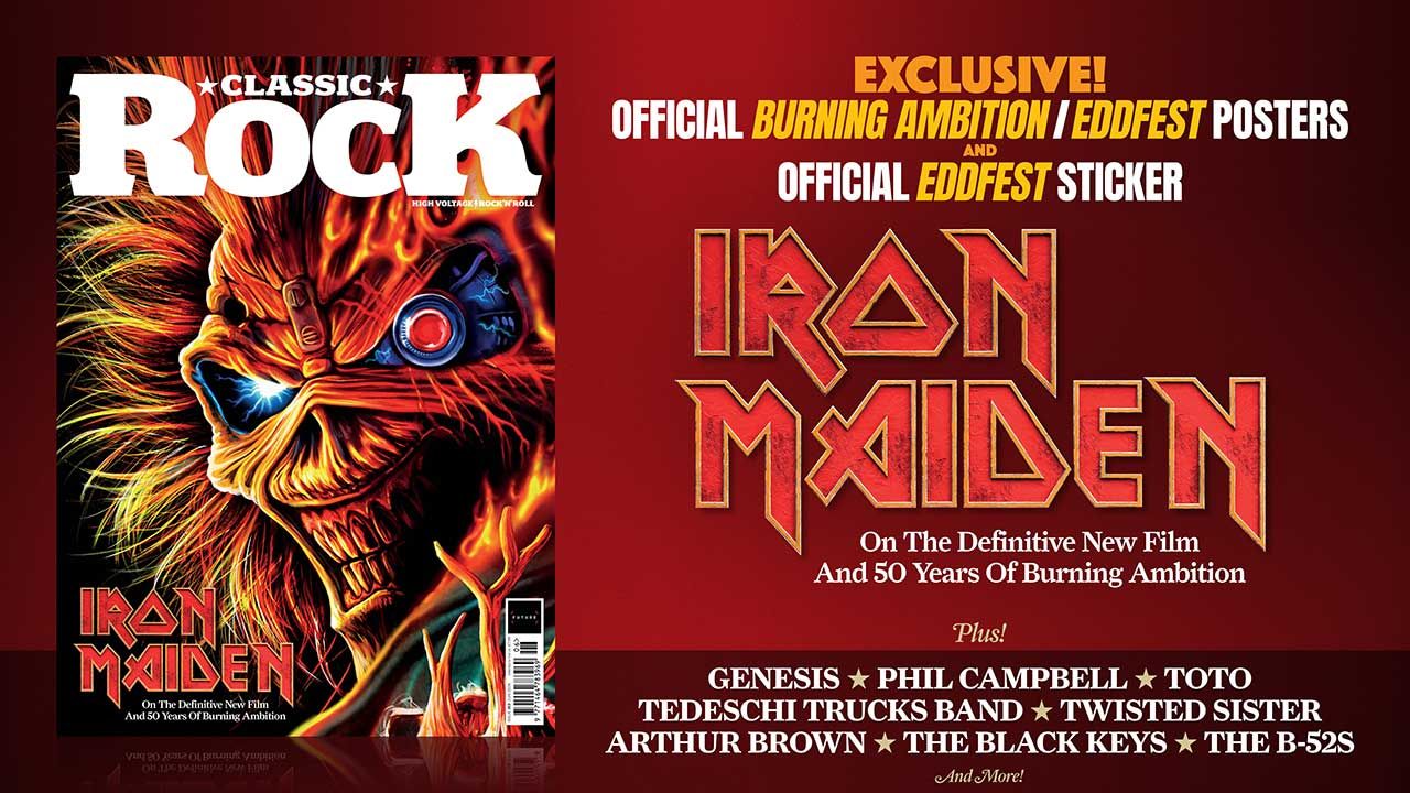 Iron Maiden: Exclusive new interviews and 50 years of Burning Ambition - only in the new issue of Classic Rock