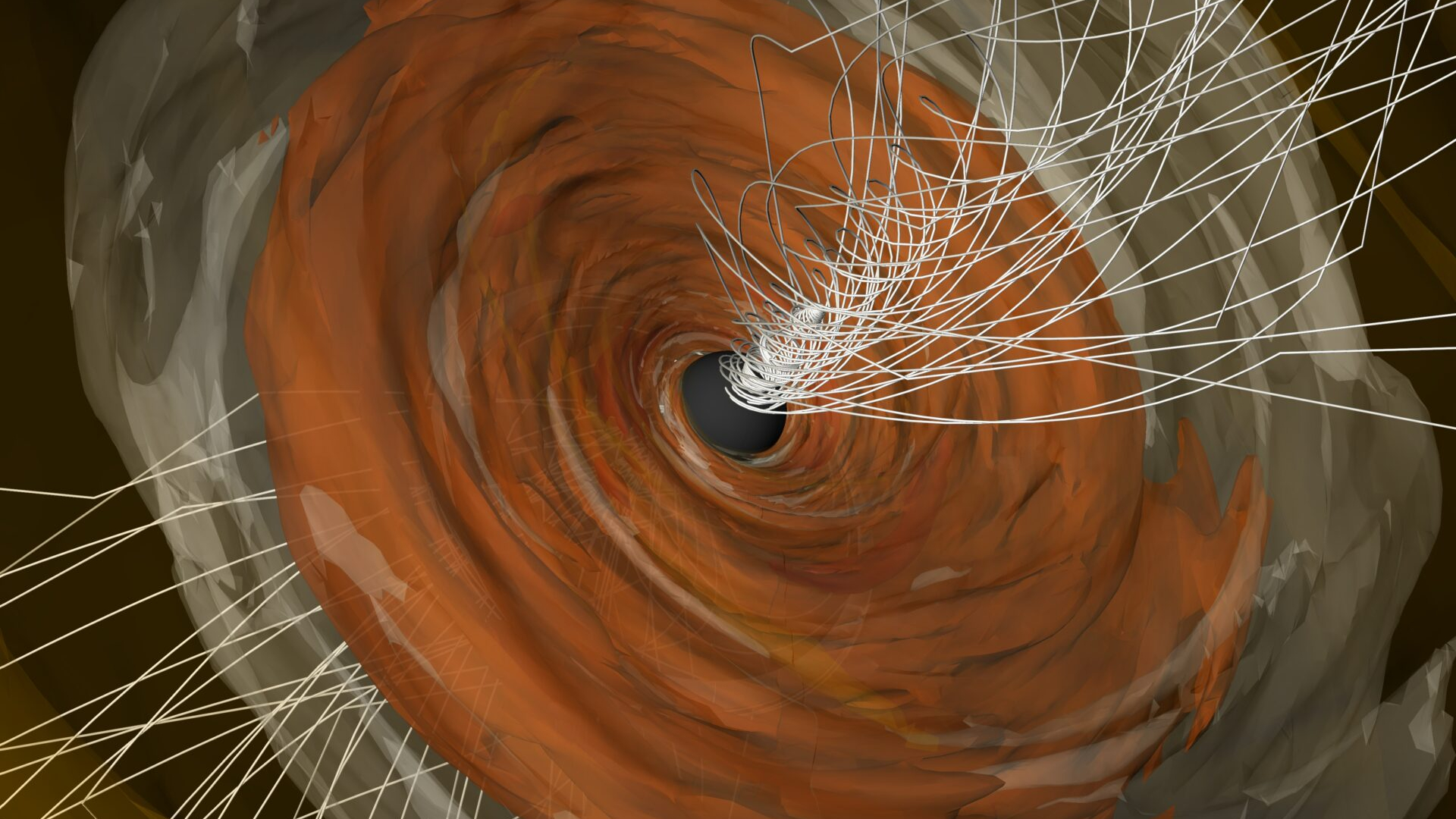 1st black hole ever imaged by humans has twisted magnetic fields and scientists are thrilled Space