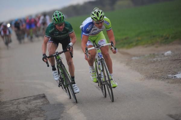 Peter Sagan and Thomas Voeckler attacked together
