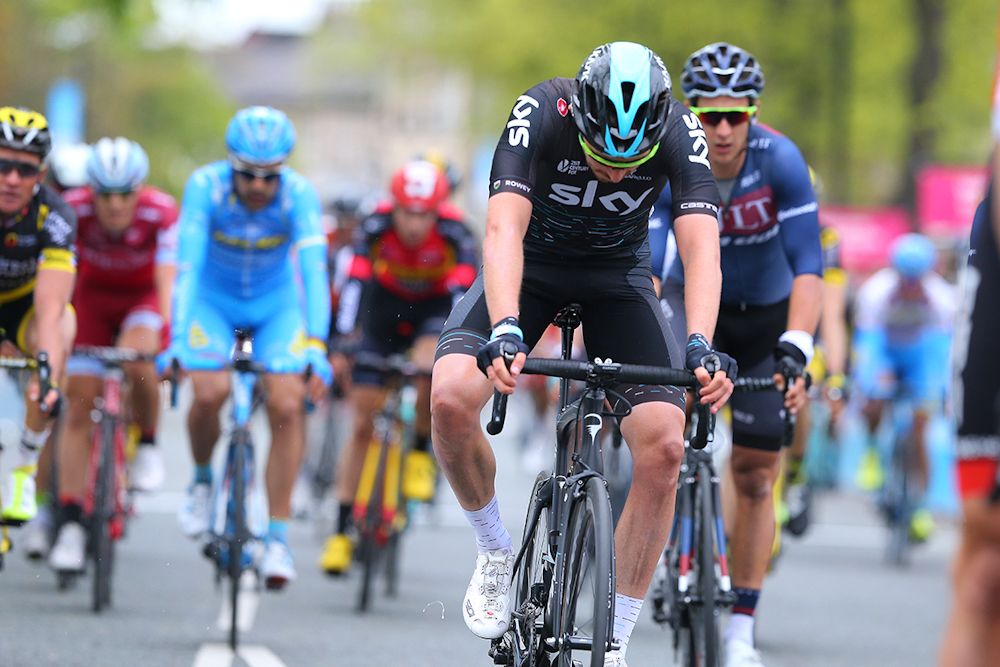 Team Sky's Luke Rowe