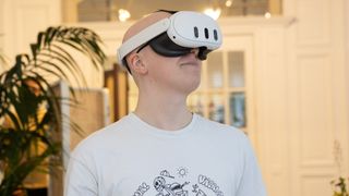 The Meta Quest 3 in action