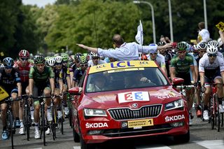 Christian Prudhomme halts stage 3 of the Tour de France