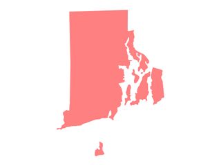 Illustration of Rhode Island map