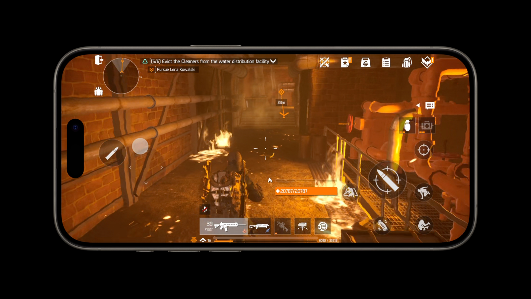 Apples A17 Pro-Gaming-Demo zeigt ein Division-Spiel