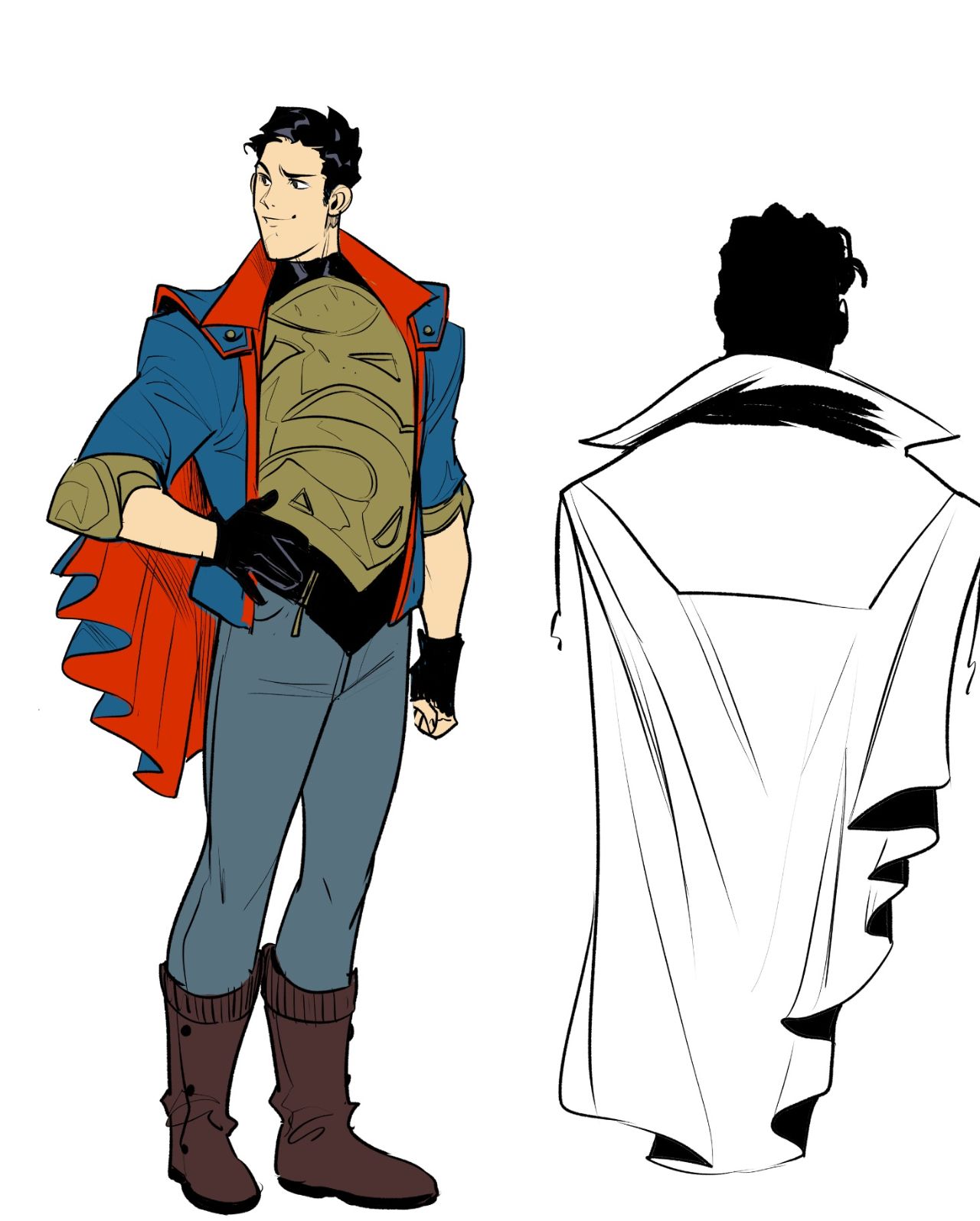 RWBY/Justice League character designs