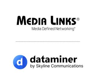 Media Links and dataminer logos