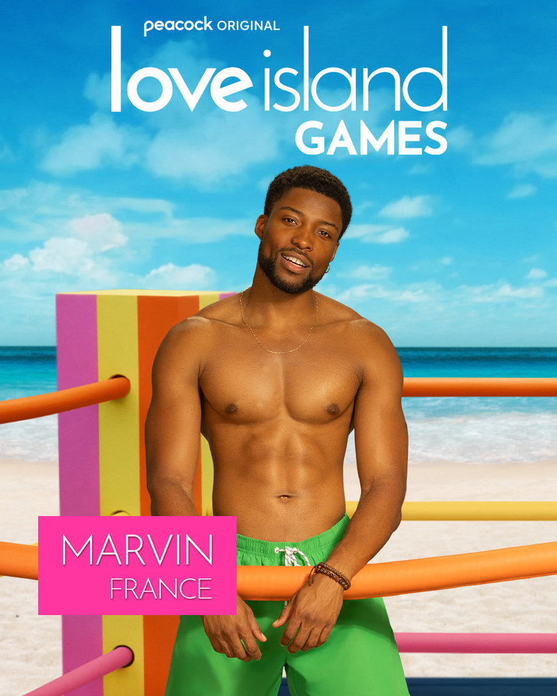 Marvin from 'Love Island Games' season 2.