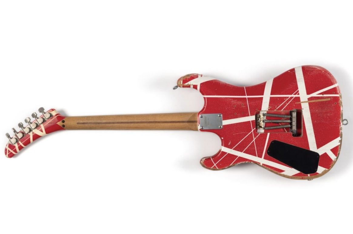 The Kramer guitar Eddie Van Halen used in Van Halen's Hot for Teacher music video