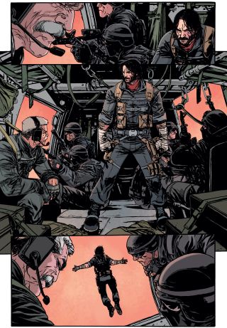 art by Alessandro Vitti and colorist Bill Crabtree  