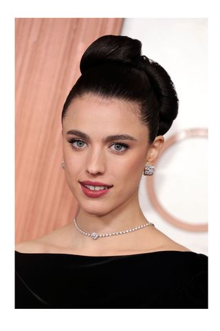 Margaret Qualley at the 2025 Oscars