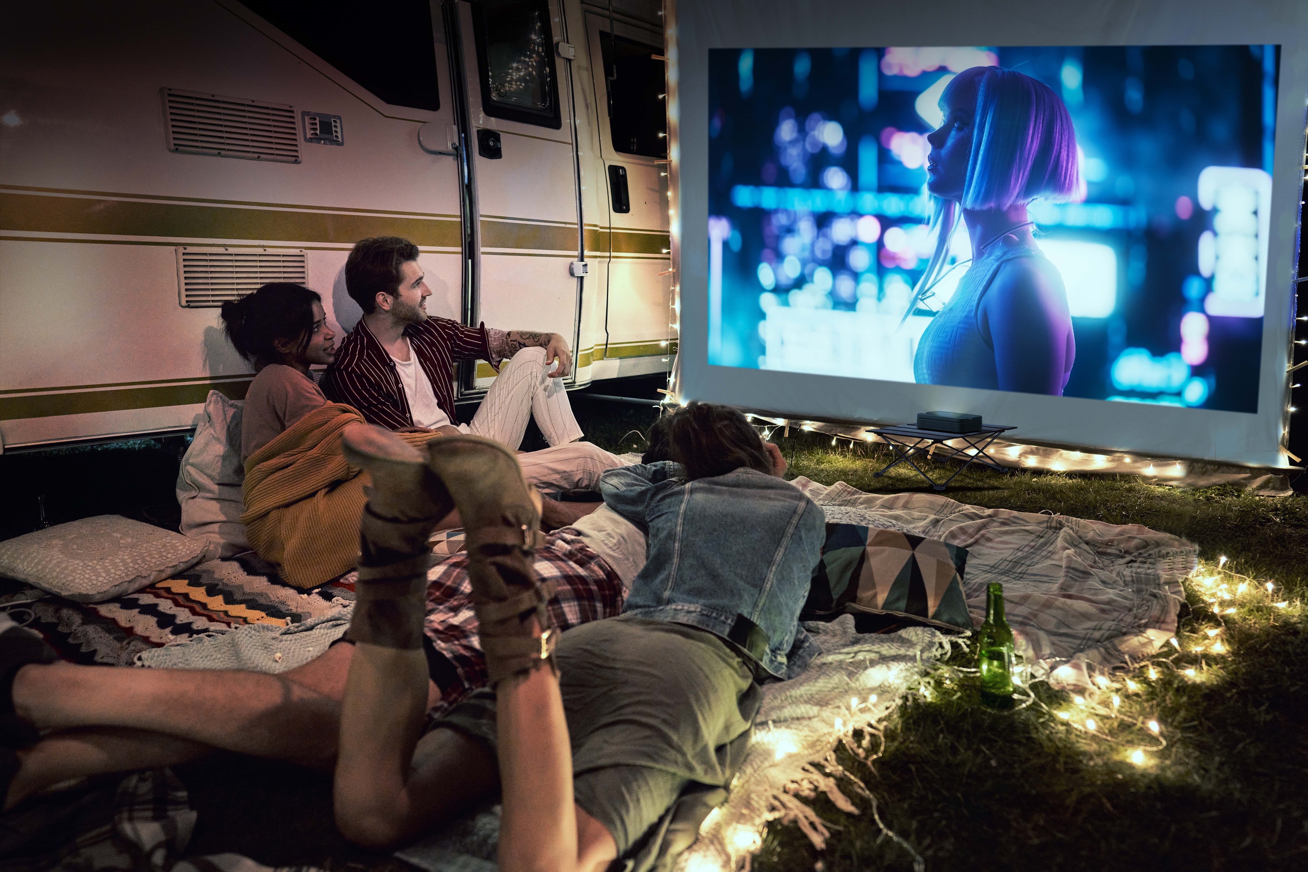 Optoma outdoor projector