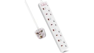 ExtraStar Extension Lead Surge Protection 4 Way Outlets