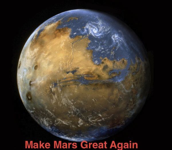 Make Mars Great Again