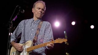 John Hiatt performs onstage for Woofstock during the 2018 Americana Fest at Ascend Amphitheater on September 16, 2018 in Nashville, Tennessee.