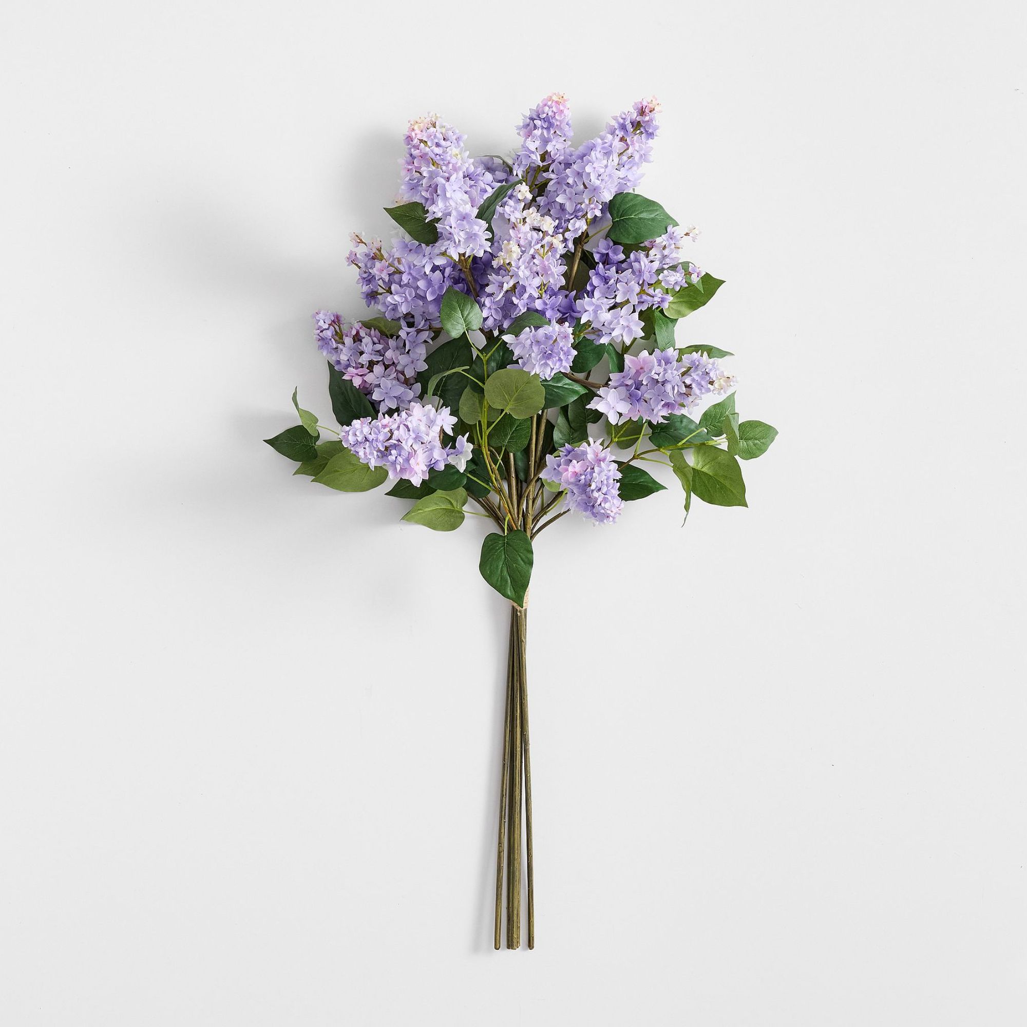 Bundle of faux lilac stems