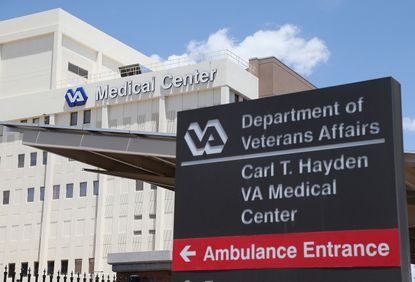 VA hospital. 