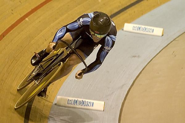 Ross Edgar (Team Sky+HD) from Great Britian in action during the men's 200m sprint qualifiers.