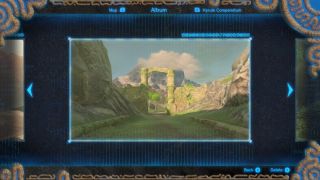 Image clue for the Lanayru Road Breath of the Wild Captured Memories collectible
