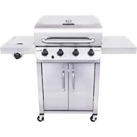 Char-Broil Performance Stainless Steel 4-Burner Cabinet Style Liquid Propane Gas Grill: $569.49