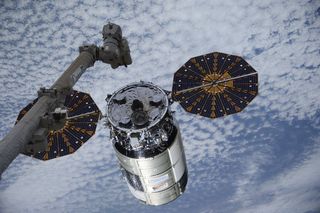 Cygnus freighter delivers space toilet and more to astronauts on space station