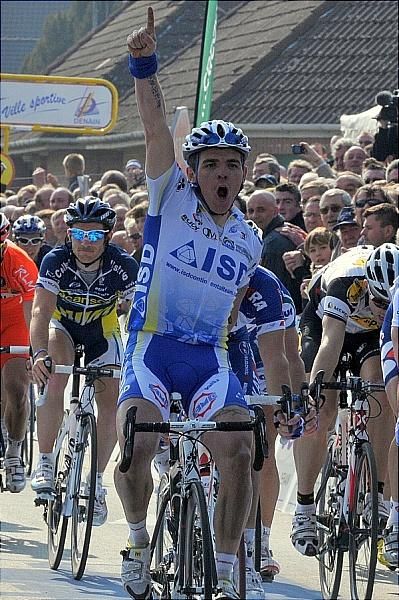Denis Flahaut (ISD) wins the GP de Denain
