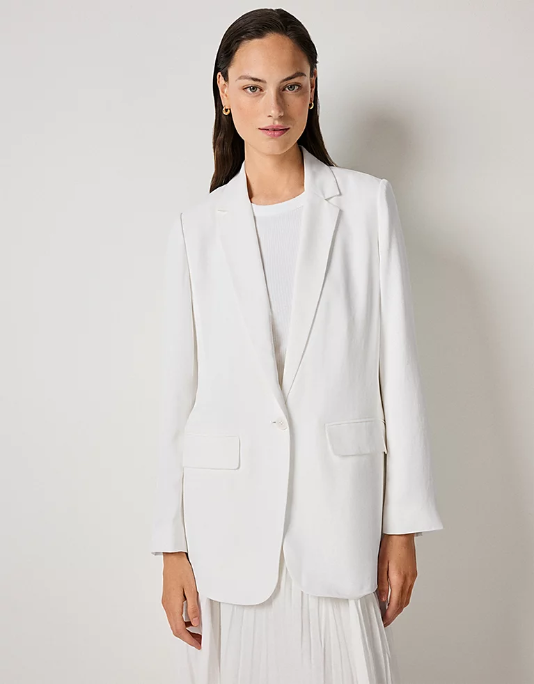 Fluid Blazer | Coats 
Jackets | the White Company