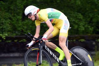 Illun Zakarin on stage six of the 2015 Tour de Romandie (Watson)