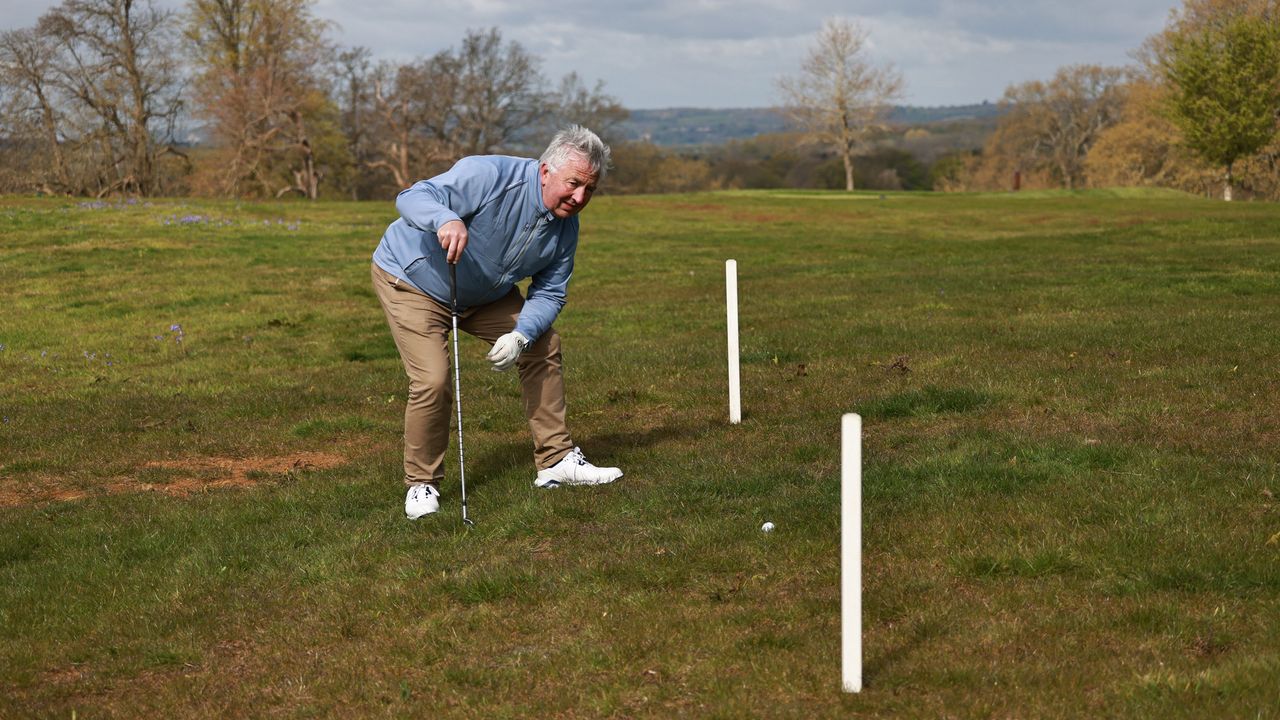 Ball on the out of bounds line