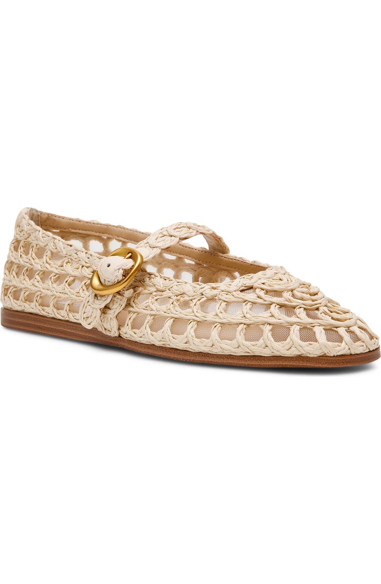 Melody Raffia Mary Jane Flat