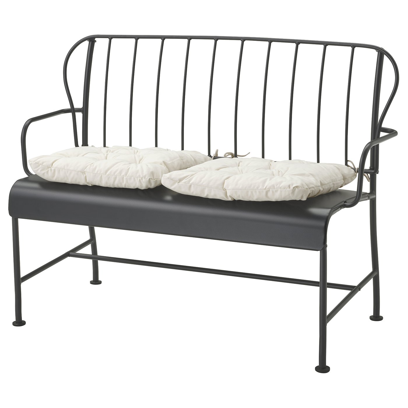 L&amp;Auml;ck&amp;Ouml; Loveseat, Outdoor - Gray/kuddarna Light Grey-Beige