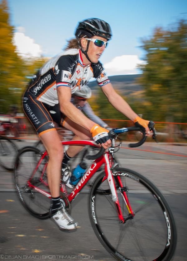 The women's peloton in action during the Tour of Vail.