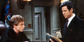 Harry Anderson and John Larroquette on Night Court