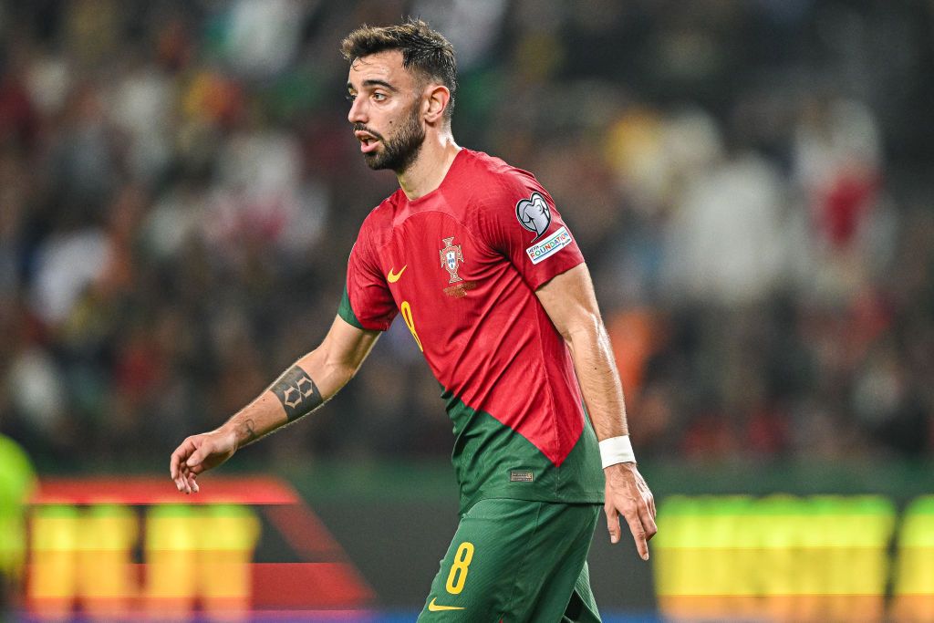 Who is Bruno Fernandes&#039; wife? Bruno Fernandes of Portugal in action during the UEFA EURO 2024 European qualifier match between Portugal and Iceland at Estadio Jose Alvalade on November 19, 2023 in Lisbon, Portugal.