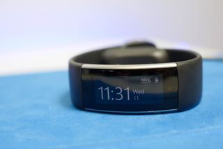 Microsoft Band 2 charged