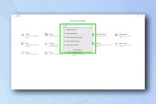 The Windows 10 Clipboard settings menu, demonstrating how to enable clipboard history in Windows