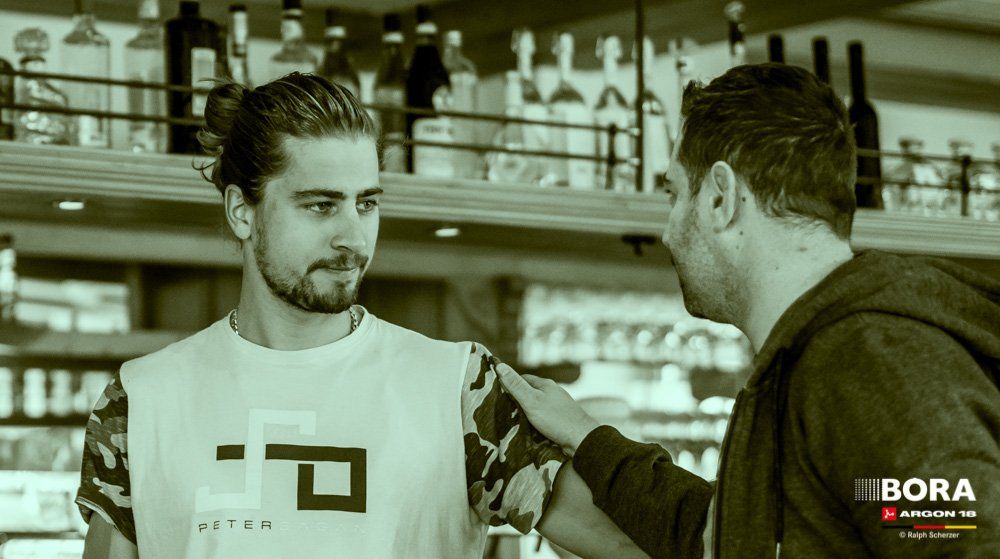 Peter Sagan meets his new team