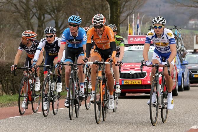 The breakaway in Amstel