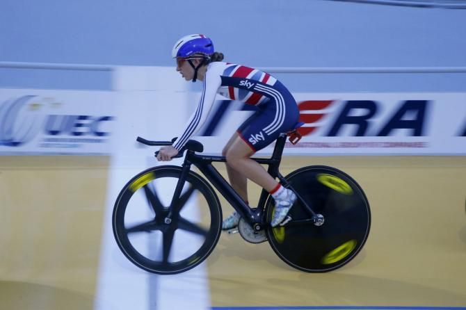 Laura Trott of Great Britain