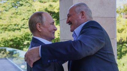 Vladimir Putin meets his Belarus counterpart Alexander Lukashenko in Sochi 