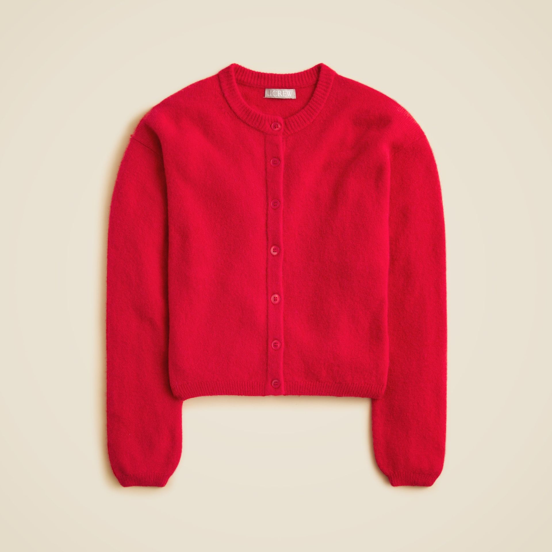 Supersoft Bubble-Hem Cardigan