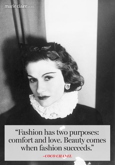 Best Coco Chanel Quotes - Fashion Quotes | Marie Claire
