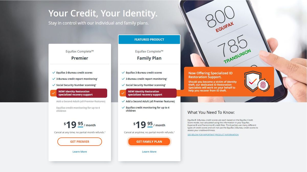 Equifax ID Patrol and Equifax Complete TechRadar