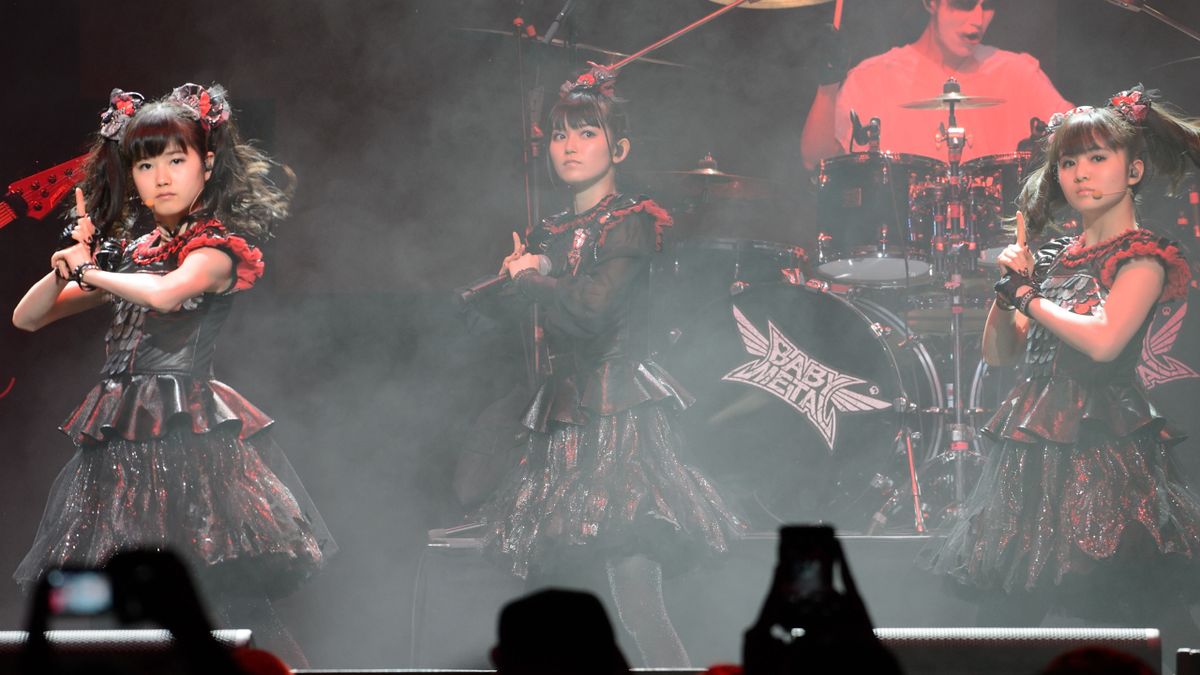 Babymetal performing live in 2016